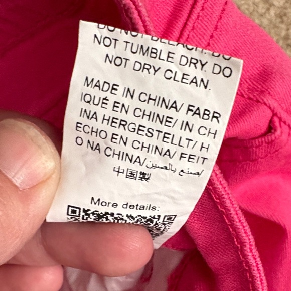 SHEIN Tall High Rise Hot Pink Jeans - Picture 5 of 10